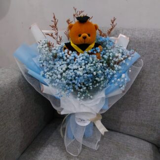 BUKET BUNGA BABIES BREATH | Buket Wisuda