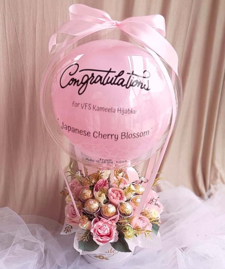 BALLOON BLOOM BOX D15 | buket bunga balon | bunga balon udara - led - Image 4