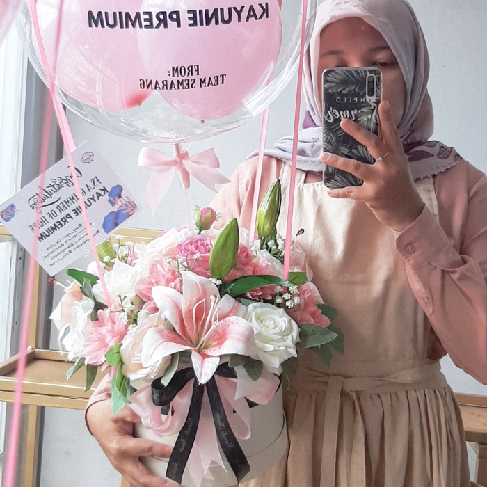 BLOOM BOX | ARTIFICIAL | D box 20cm