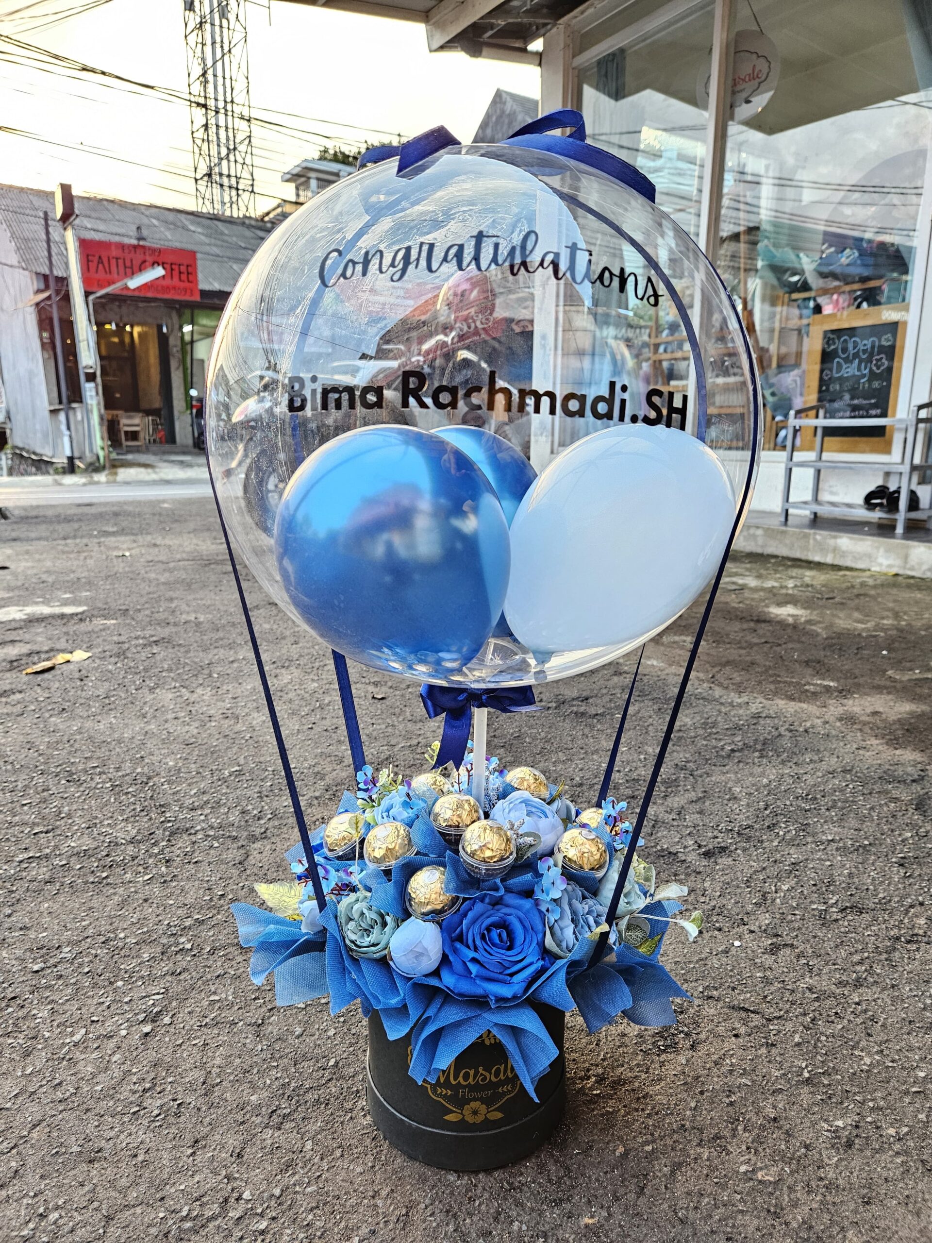 BALLOON BLOOM BOX D15 | buket bunga balon | bunga balon udara - led - Image 7