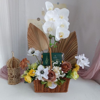 Hampers Idul Fitri | Rangkaian Bunga & Cookies