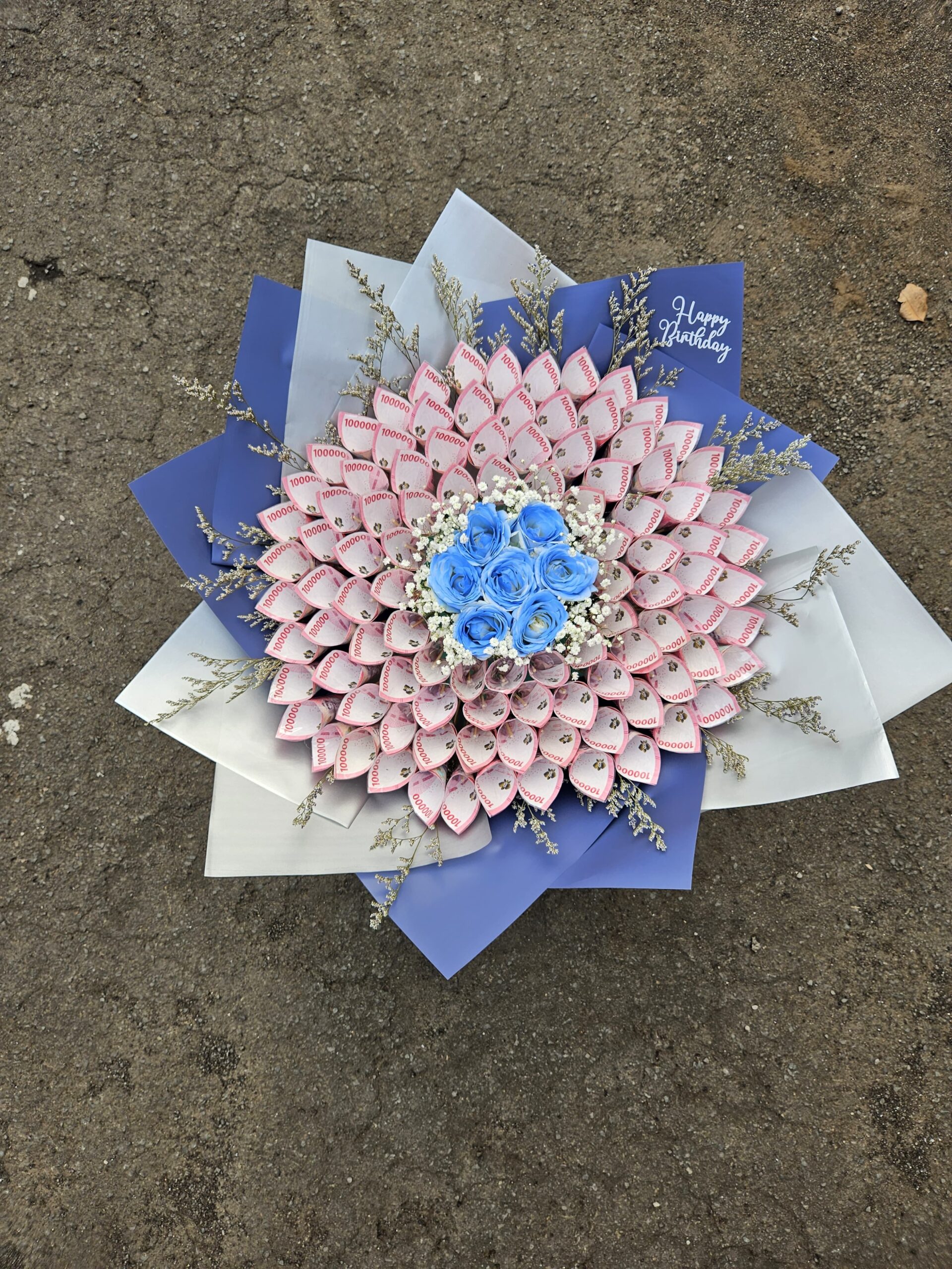 BUKET UANG | MONEY BOUQUET | BABIES BREATH - Image 4