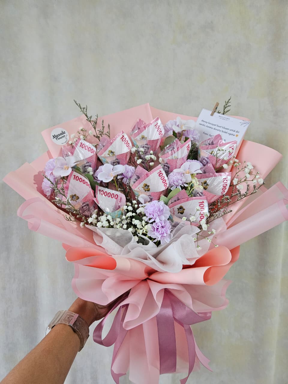 BUKET UANG | MONEY BOUQUET | BABIES BREATH - Image 11