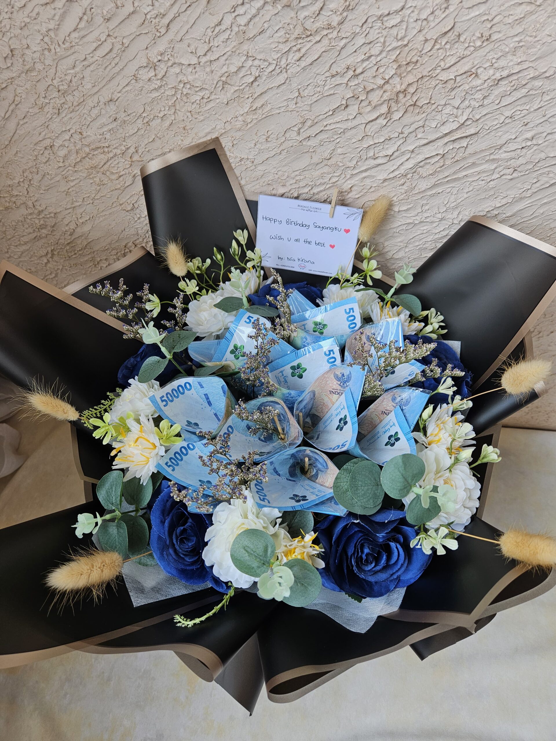BUKET UANG | MONEY BOUQUET | BABIES BREATH - Image 5