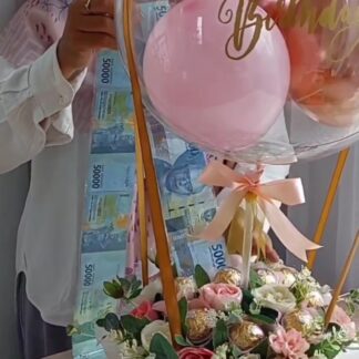 (po 1 hari) BLOOM BOX TARIK UANG D15 | pull out money flower bloom box