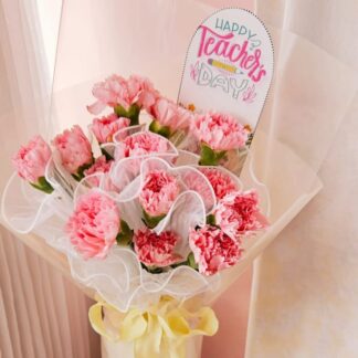 HANA CARNATION | BUKET CARNATION | BUNGA FRESH | Bunga Asli | Bunga Segar | Buket Birthday | Buket Wisuda