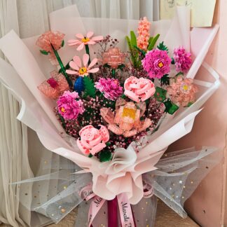 BUKET BRICKS | BUKET LEGO | BUKET CUSTOM | HADIAH ULANG TAHUN | HADIAH ANNIVERSARY | HADIAH WISUDA