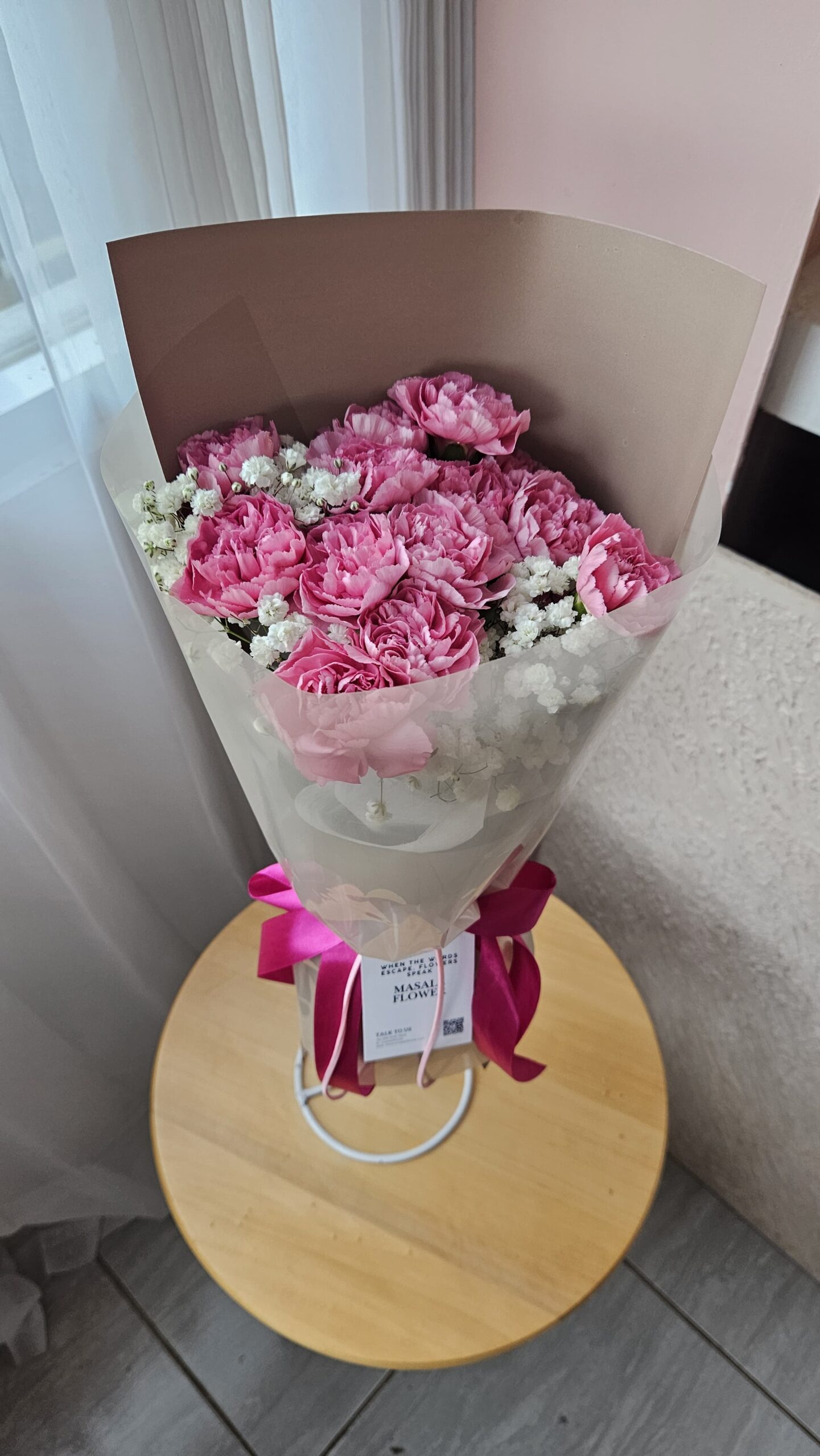 HANA CARNATION | BUKET CARNATION | BUNGA FRESH | Bunga Asli | Bunga Segar | Buket Birthday | Buket Wisuda - Image 2